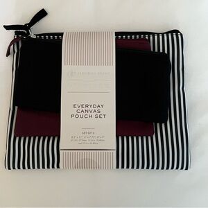 Jeremiah Brent Everyday Canvas Pouch Set